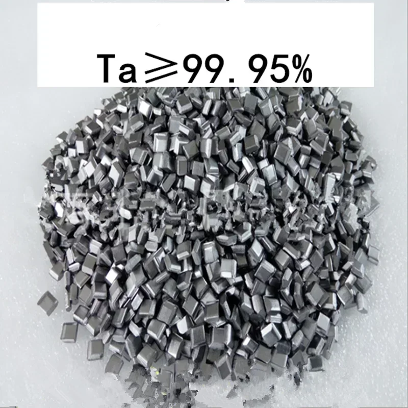 99.99% Tantalum Grain  10g 50g 100g 500g High Purity Ta Metal 4N Tantalum Block Tantalum Particles for Experiment