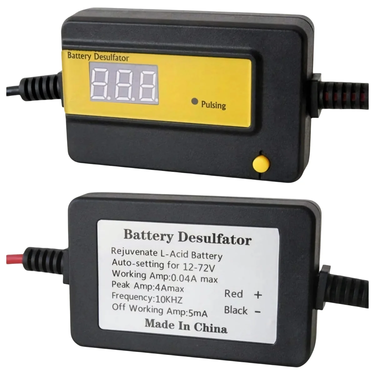 400Ah Pulsing Disply Lead Acid Auto Battery Desulfator,12 24 36 48 60 72V Combined