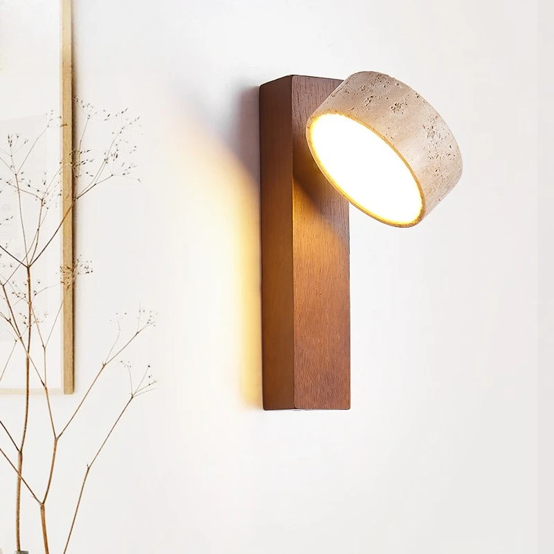 

Wall lamp, medieval Japanese-style homestay ambient light, wabi-sabi wind bedroom, living room, hallway