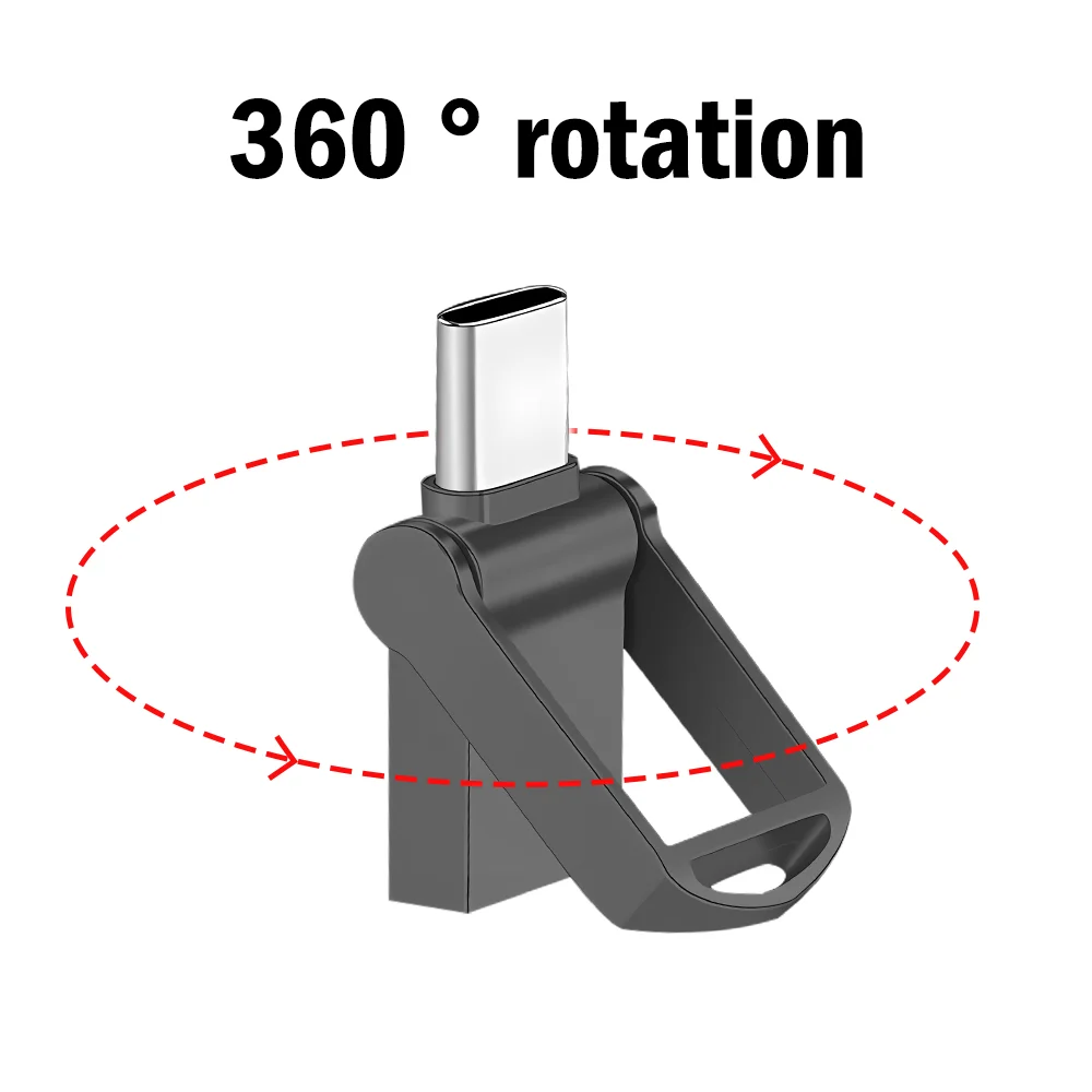 USB-флеш-накопители TYPE-C, мини- 64 ГБ OTG, высокоскоростной флэш-накопитель 32 ГБ, 2 в 1, флэш-накопитель, настоящая емкость, креативный подарок