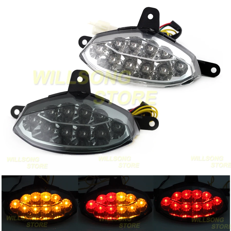 For DUKE 125 200 250 390 LED Rear Tail Brake Light Turn Signal Integrated Lamp Blinker Motorcycle Accessories Lighting