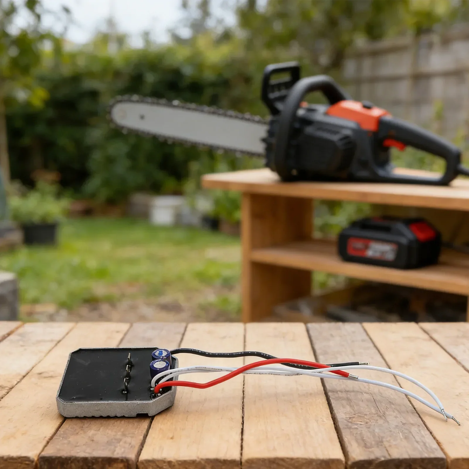 

Efficient Control System For Chainsaw Chainsaw Chainsaw Controller Short-Circuit Protection Compact PCB Design