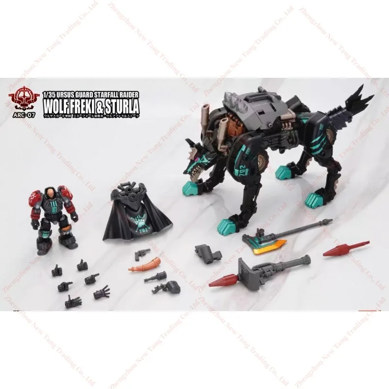新入荷 TA ARC-02 ARC-07 ARC-08 1/35 ウルサス ガード スターフォール レイダー ウルフレクシー&ストゥーラ分隊アクションフィギュア 箱付き