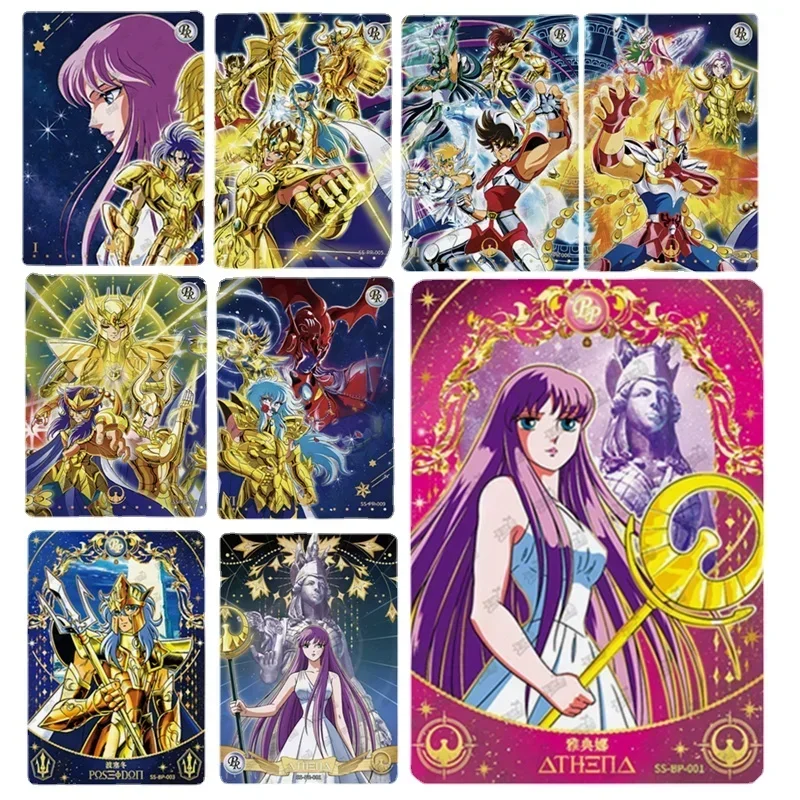 

KAYOU Saint Seiya Card Latest Authentic Anime Character Collection BP UR QR Full Set Single Card Birthday Gift Children's Toys