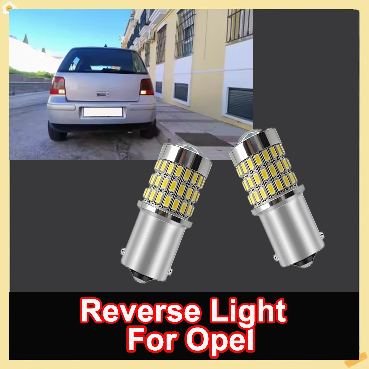 2Pcs Led Reverse Li… - image