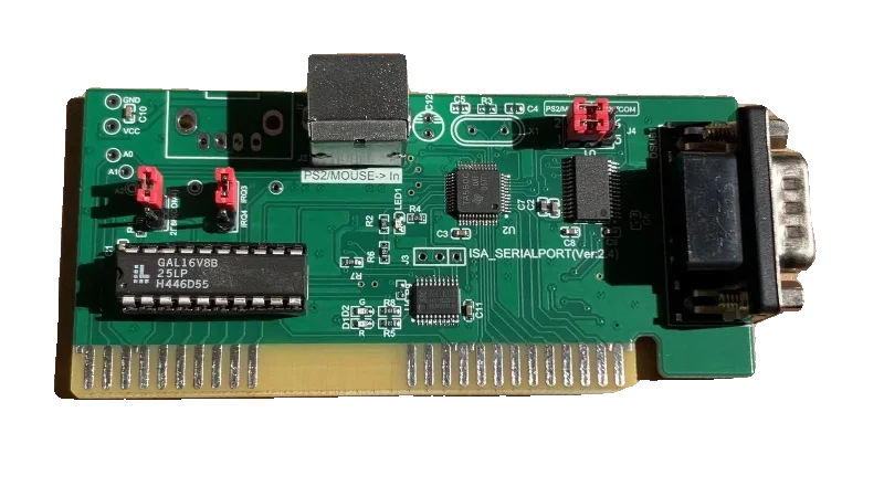 PS2 Mouse Interface, ISA Bus Expansion Card Serial Port Expansion Card, 8-bit Bus