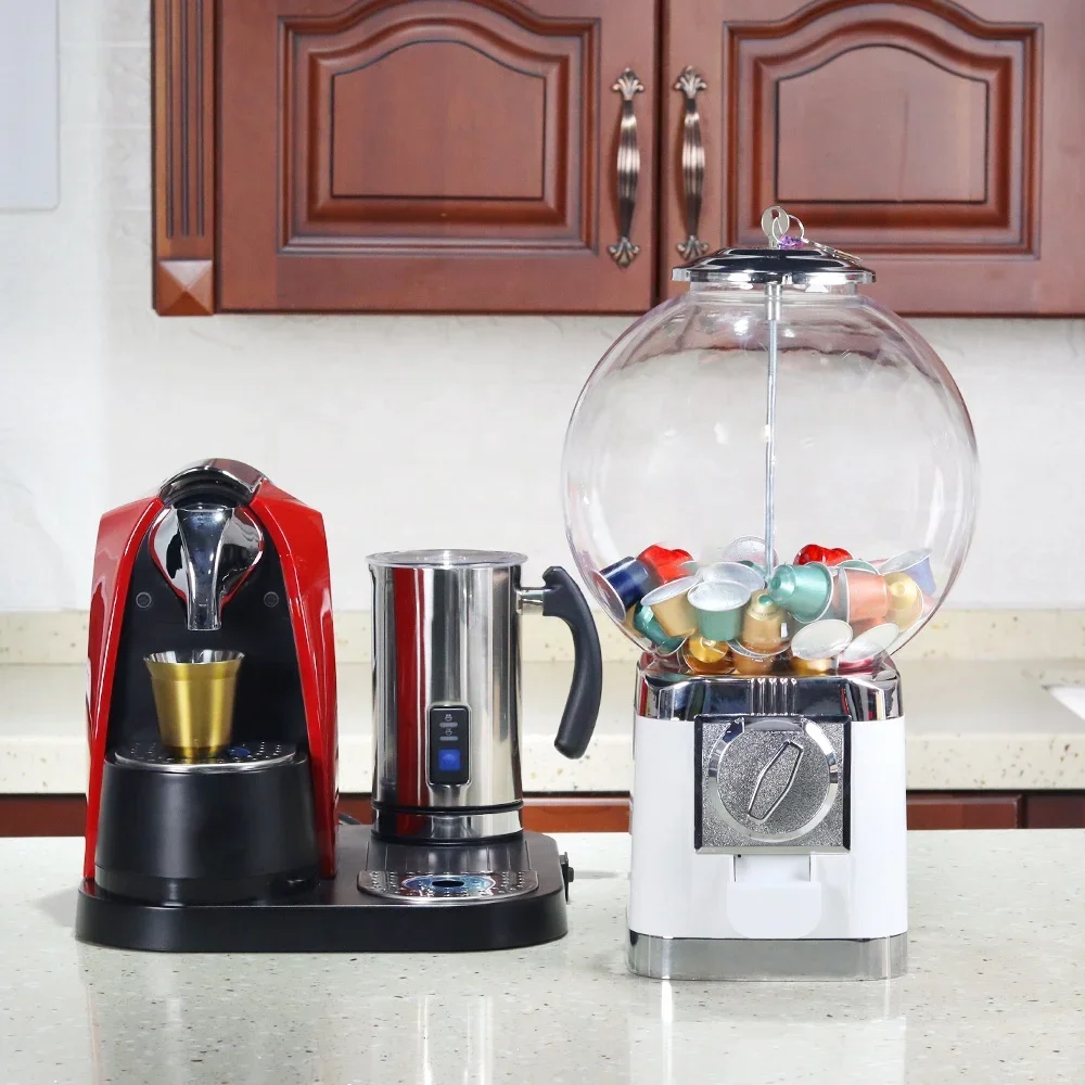 

Coffe Capsule Holder Coffee Pod Gashapon Machine Nespresso Pod Vending Machine Storage Holder