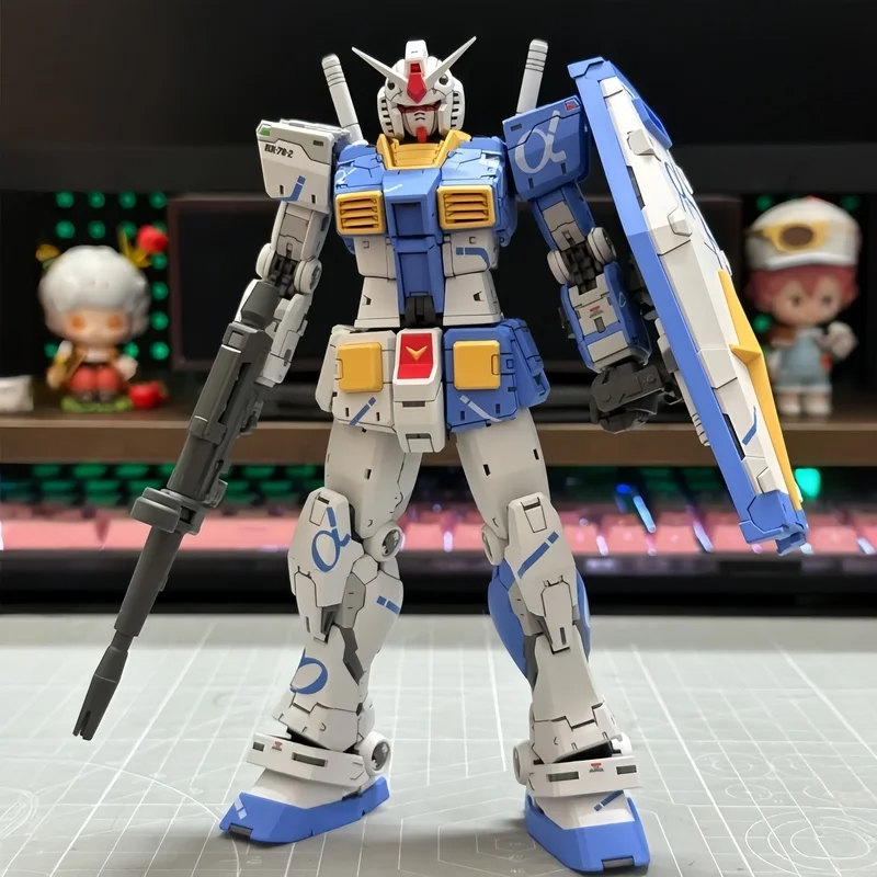 

In Stock Fat Tiger Original 2.0 Original Color Multiplier Nine Dragons RX78 National Creation Assembly Model Action Figure Toys