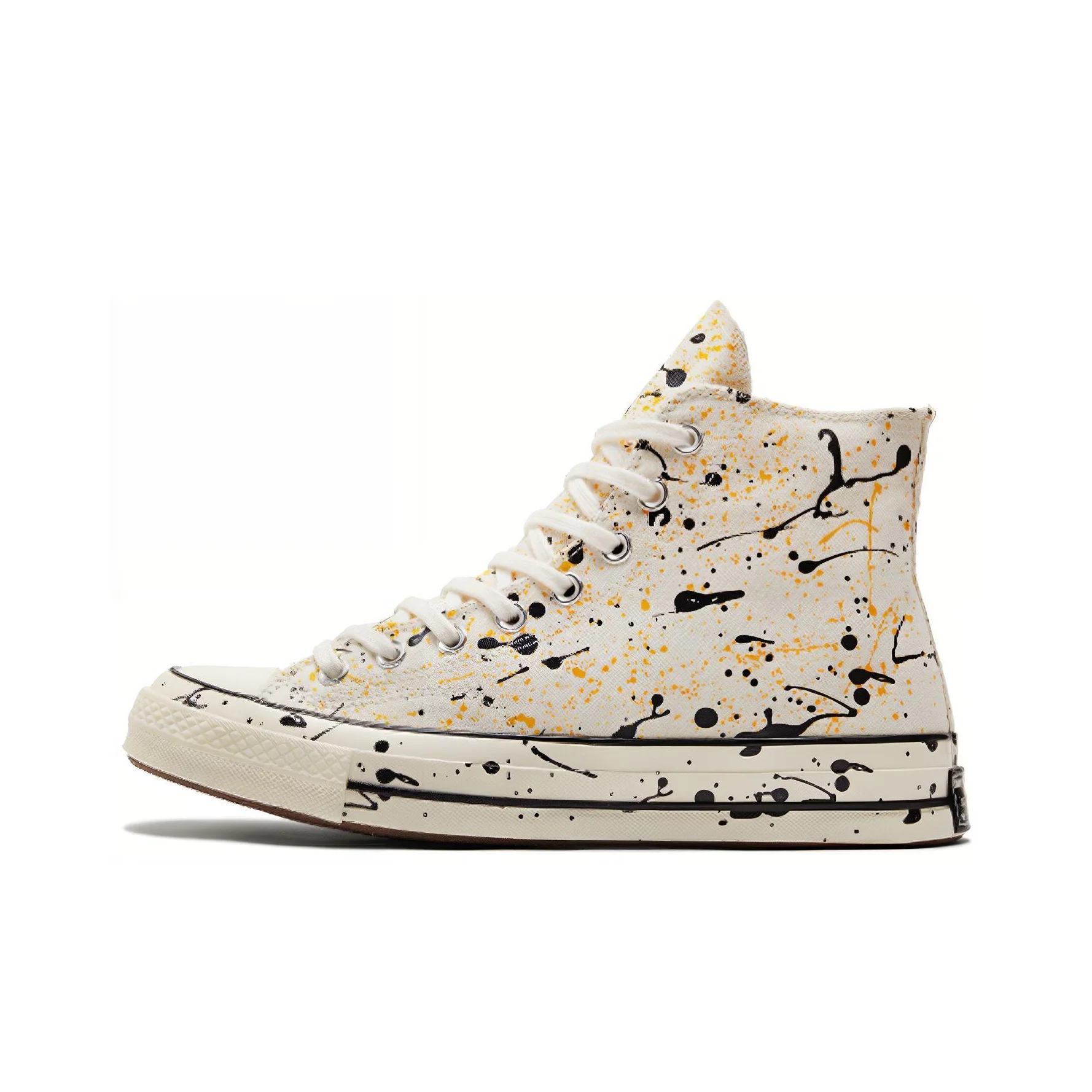Allstar Chuck 70 Converse High 'archive Paint Splatter - Egret' A01170c