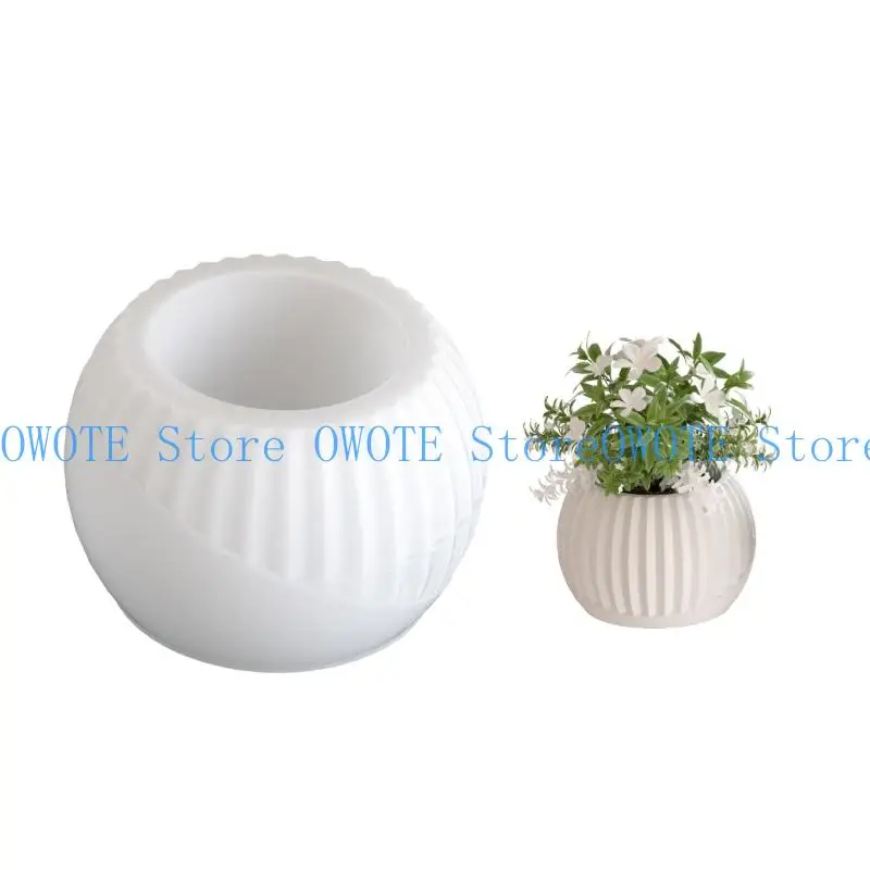 

652F Multipurpose Vase Mould Portable Accessory for Epoxy Resin Creative Art Castes Tools for Florals Arrangements
