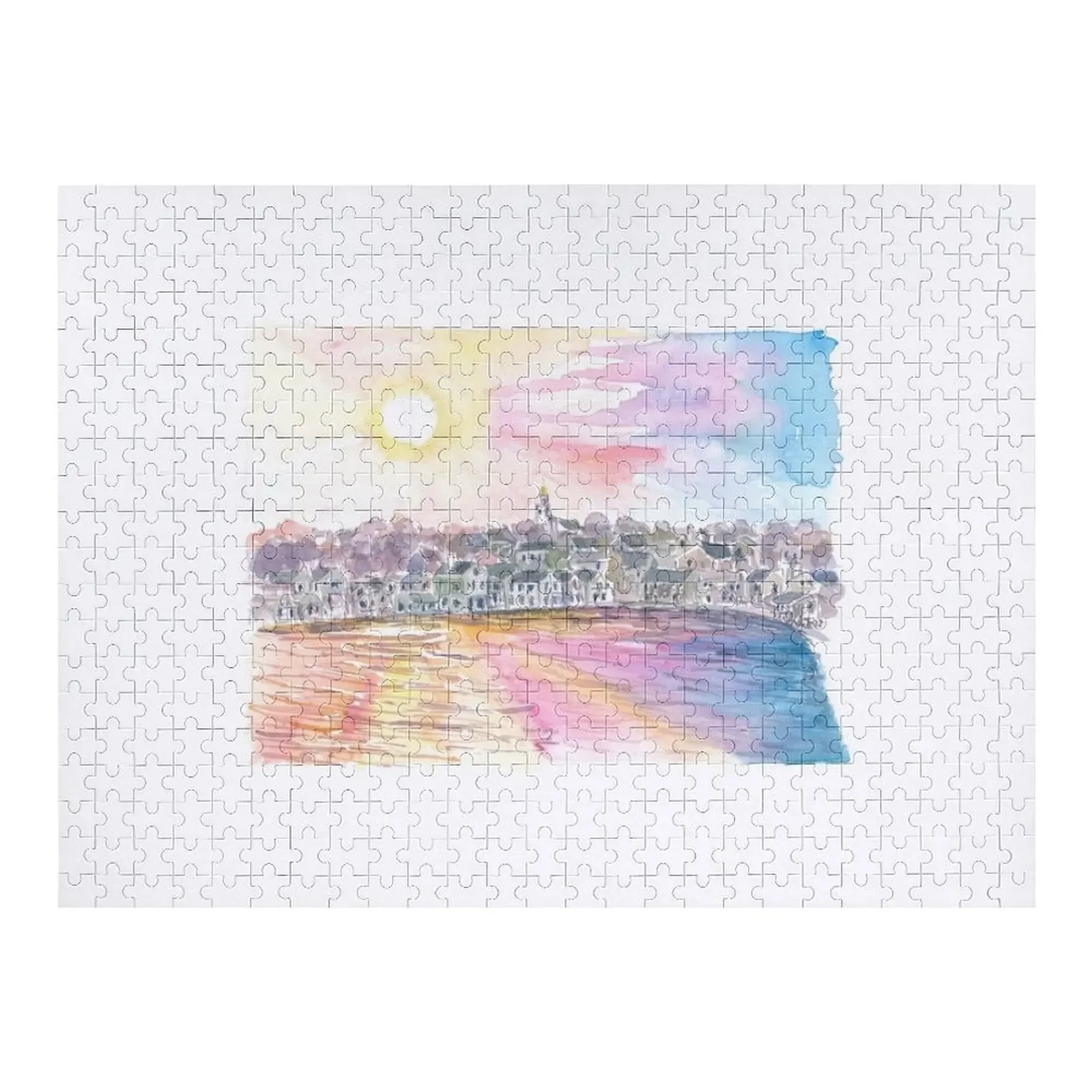 

Nantucket Massachusetts Harbour Scene at Sunset Jigsaw Puzzle Jigsaw для детей Деревянные композиции для детей Аниме Пазл