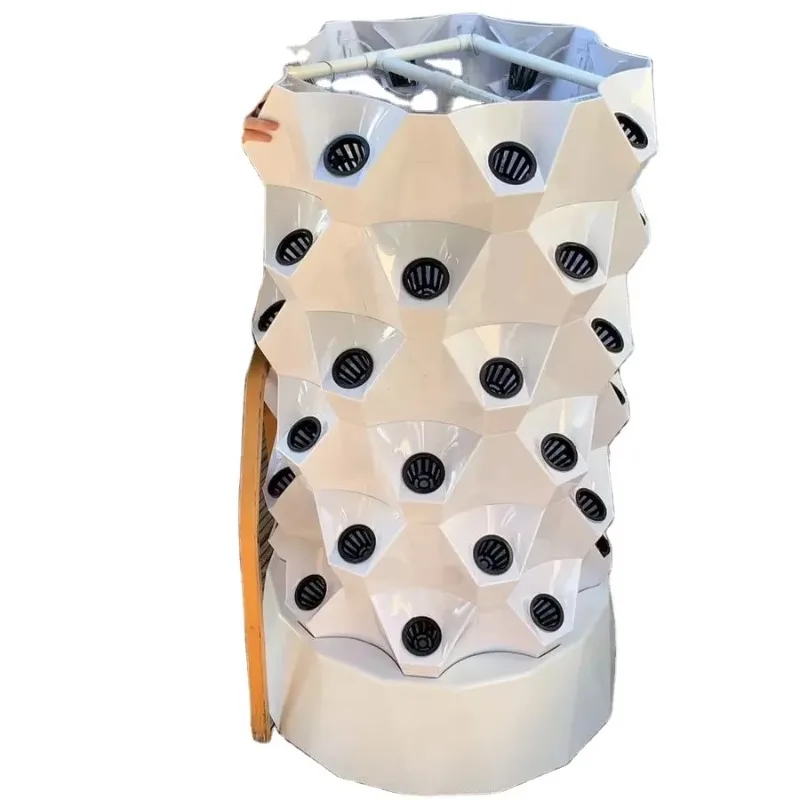 

Greenhouse Vertical Hydroponics Food Grade ABS Tower Garden Growing System Pineapple Tower