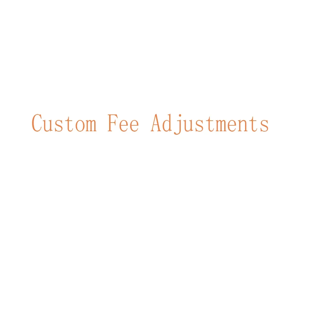 special tailor-made fee