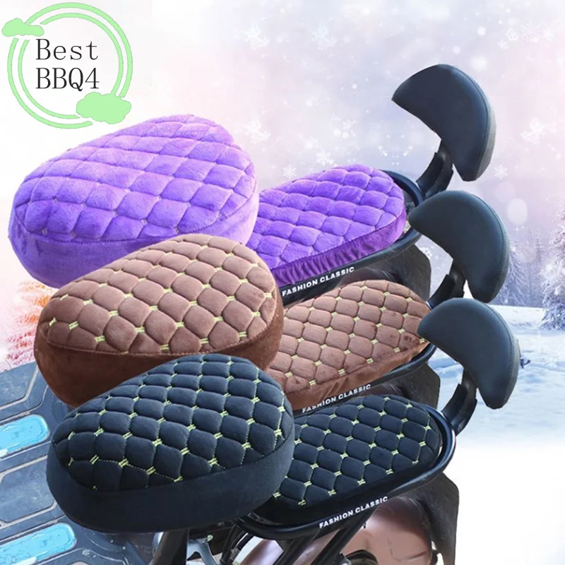 

(BBQ4)Universal comfortable thickened seat cover for battery bikes and bicycles