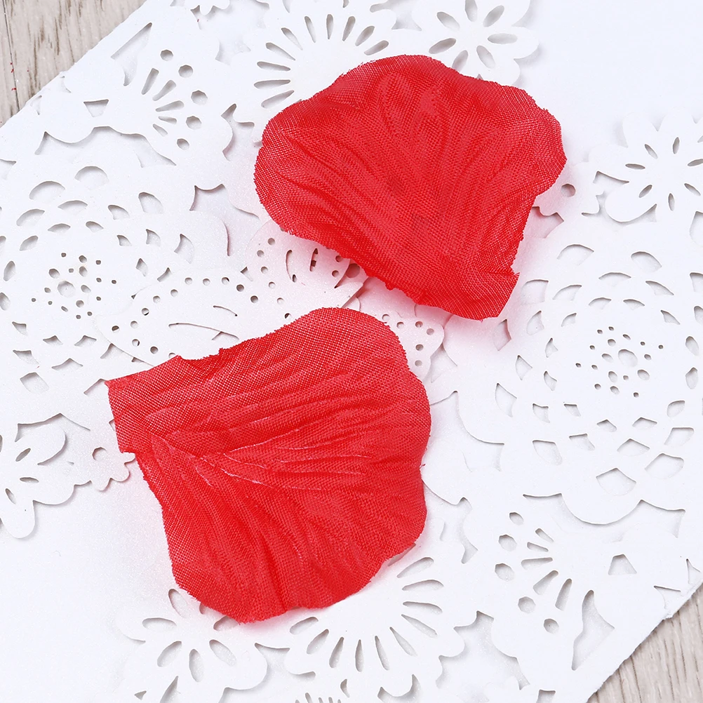 

2200pcs Lifelike For Wedding Party Event Decorationsilk Red Silk For Wedding Rose 2200 Petals Red Rose Petals 2200