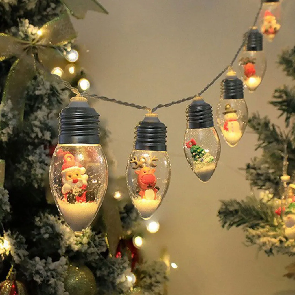 Vintage Christmas Lights Snow Globes For Indoor Outdoor Xmas Decor Old Fashioned Christmas Lights