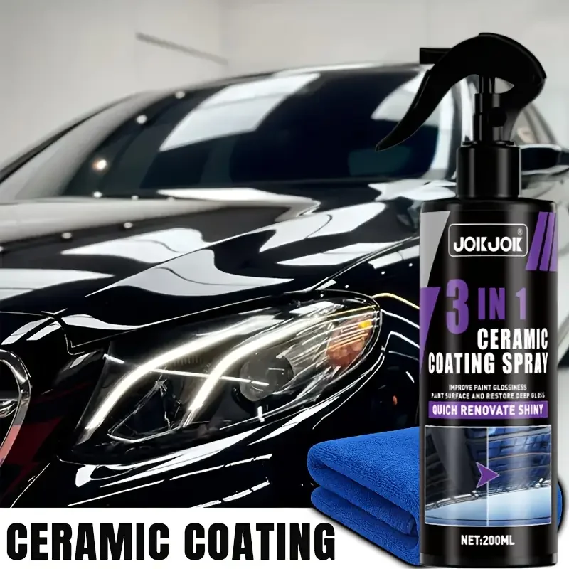3 in 1 Car Ceramic Nano Coatin - đánh giá và giá Nano Liquid Coating