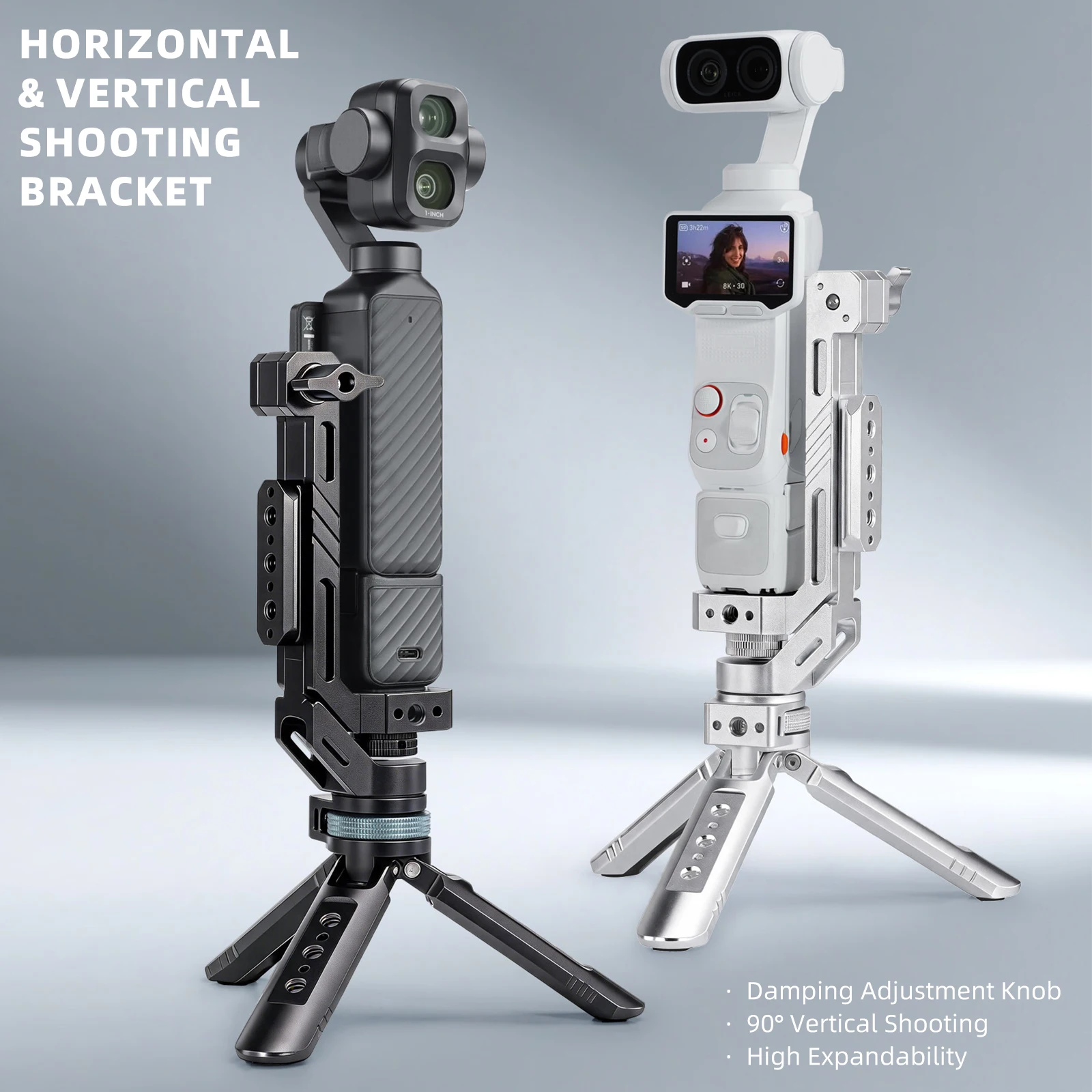 Auto Tracking Tripod - Trépied vertical en aluminium LEAPLIGHT pour