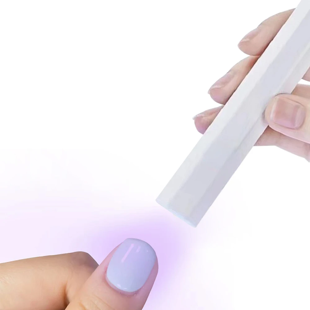 Portable Salon Quick Dry USB Nail Dryer Machine Home Phototherapy Tools Professional UV LED Nail Lamp Mini Flashlight Pen