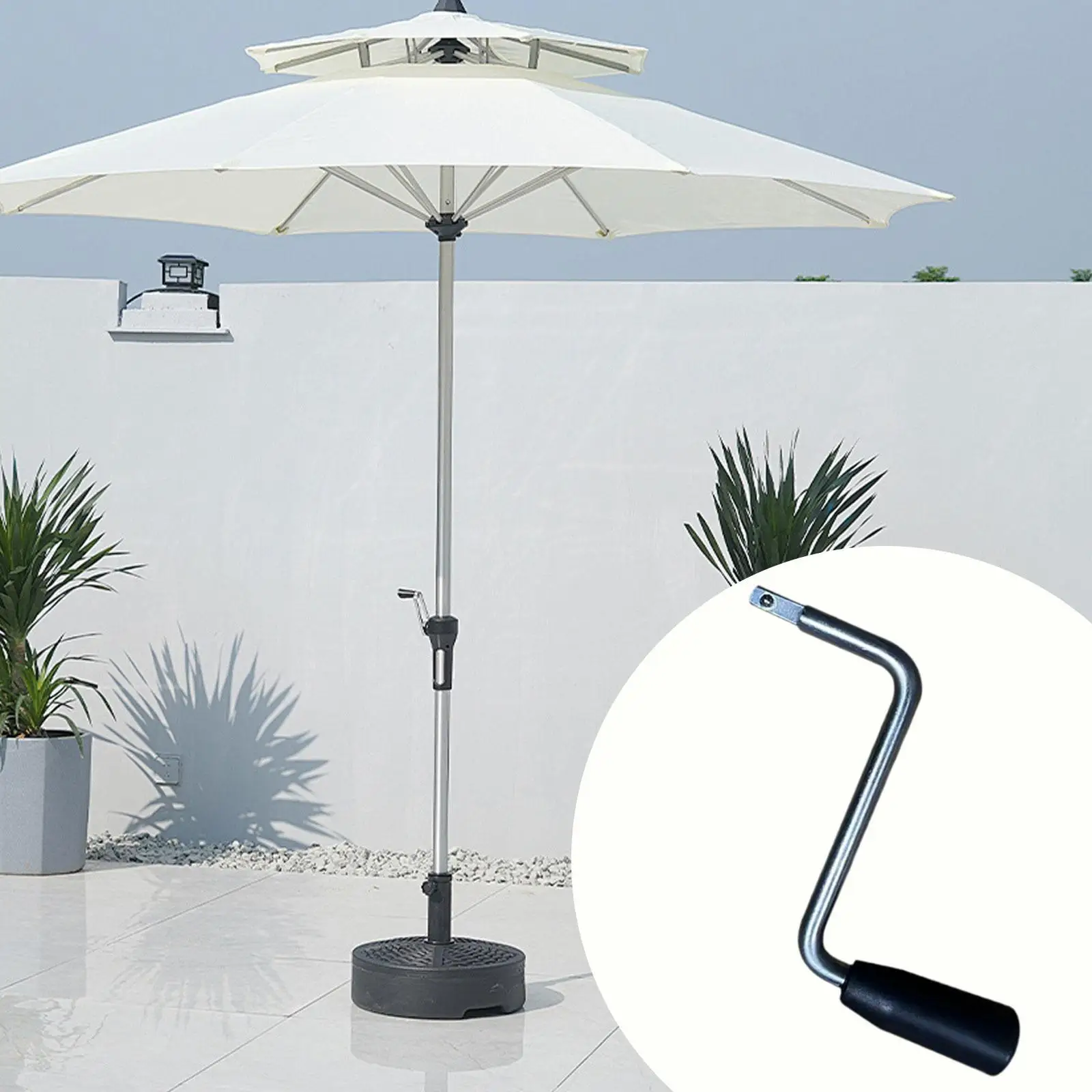 Patio Umbrella Hand Crank Patio Umbrella Accessories Sun Umbrellas Attachment