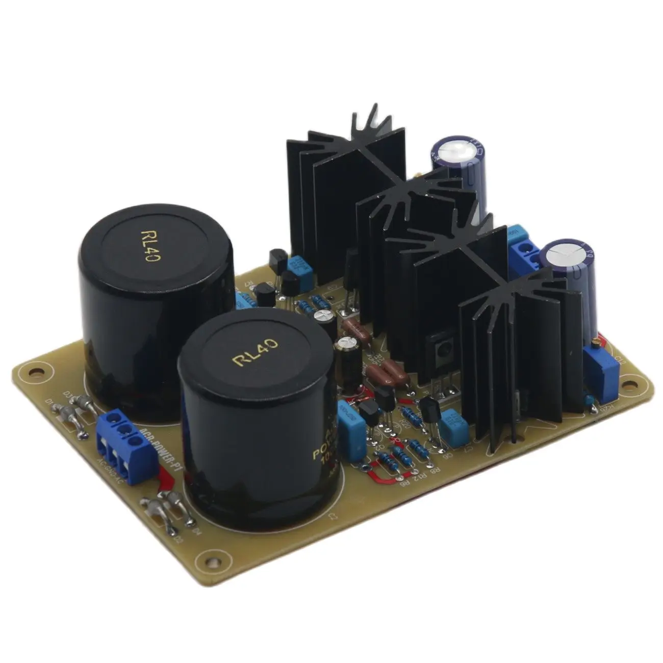 Based on Mark Levinson Circuit HiFi Audio Amplifier DC Dual Voltage Regulated Power Supply Board Kit DC+/-15V to +/- 32V