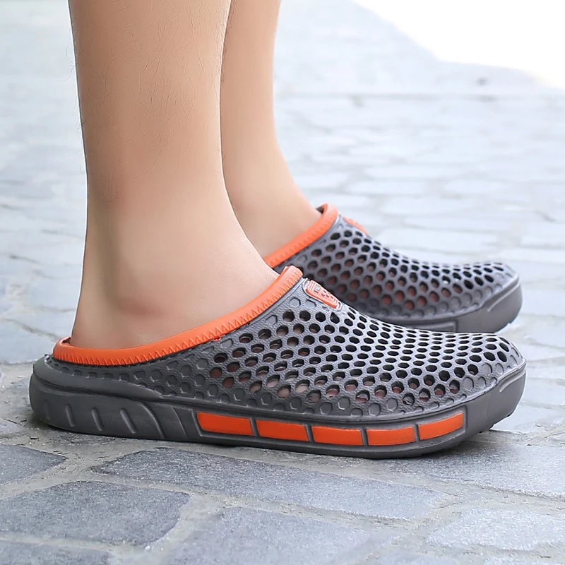 Sommerliche Schaumstoff-Clogs für Herren, leichte Freizeitschuhe für Outdoor, Garten und Zuhause_voghion.com