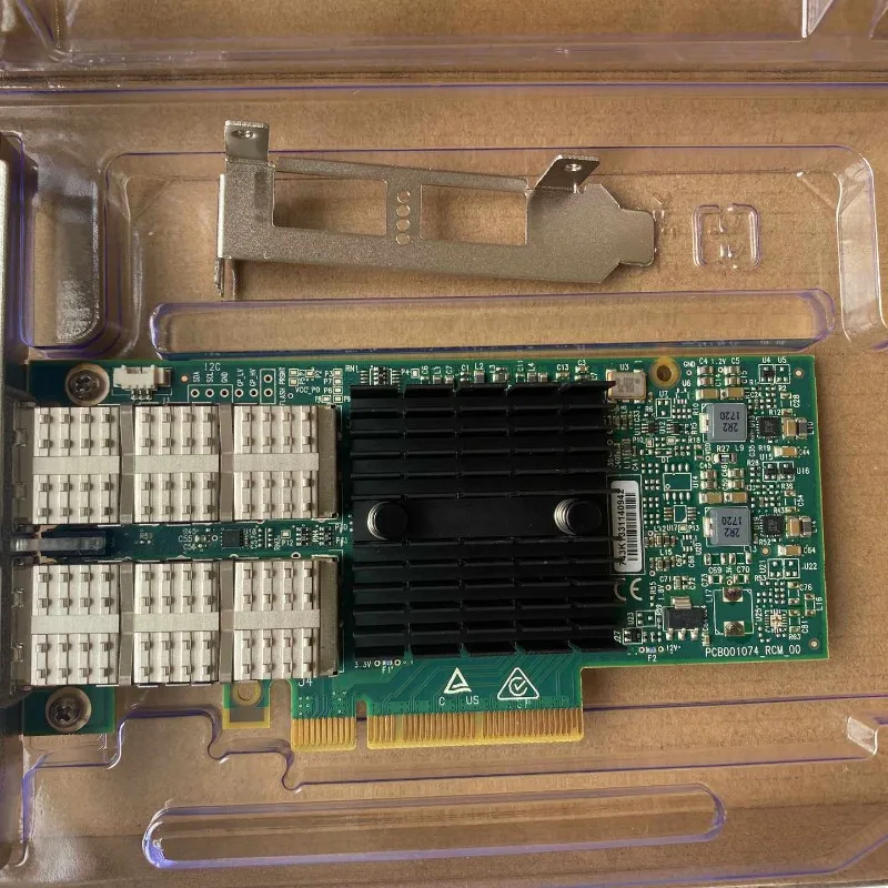 

MCX354A-FCCT ConnectX-3 Pro Dual port 56G InfiniBand/40G 10 Gigabit network interface card Support RDMA RoCE SR-IOV