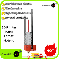 For Flyingbear Ghost 6 Bi-Metal Heatbreak | Titanium Alloy High Temp Resistance | 3D Printer Throat Part