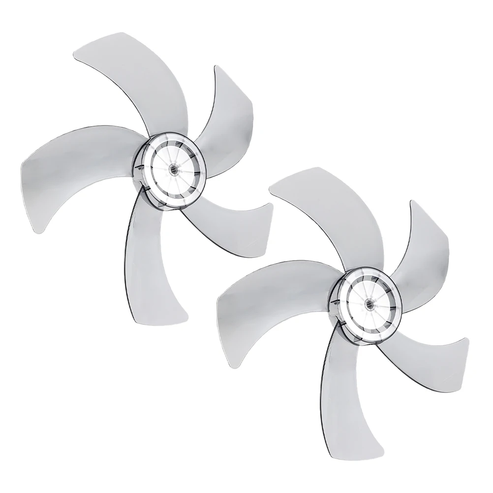 

2Pcs 16Inch Plastic Blades Replacement Silent Electric Fan Accessories Parts for Table Floor Standing Pedestal Fan Easy