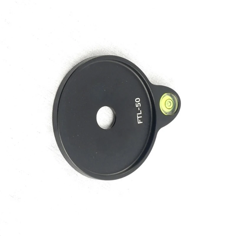 Camera Support Tripod Leveling Base with 50mm Inner Diameter Aluminum Tripod Leveler Plate Tripod Leveling Adapter