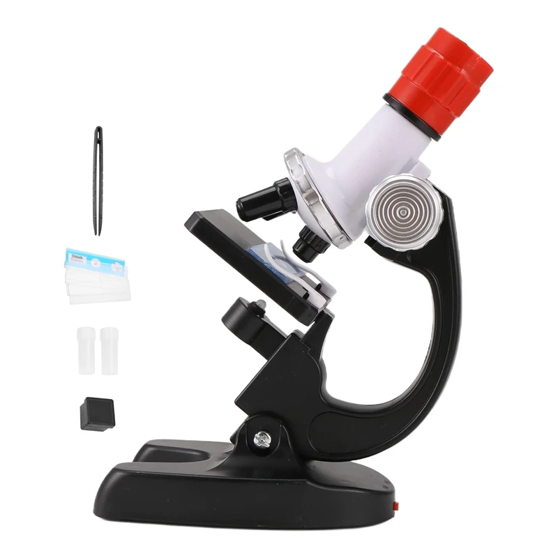 A47U Children's Microscope Toy 1200 Times Student Scientific Experiment Puzzle Science and Education Toy Set