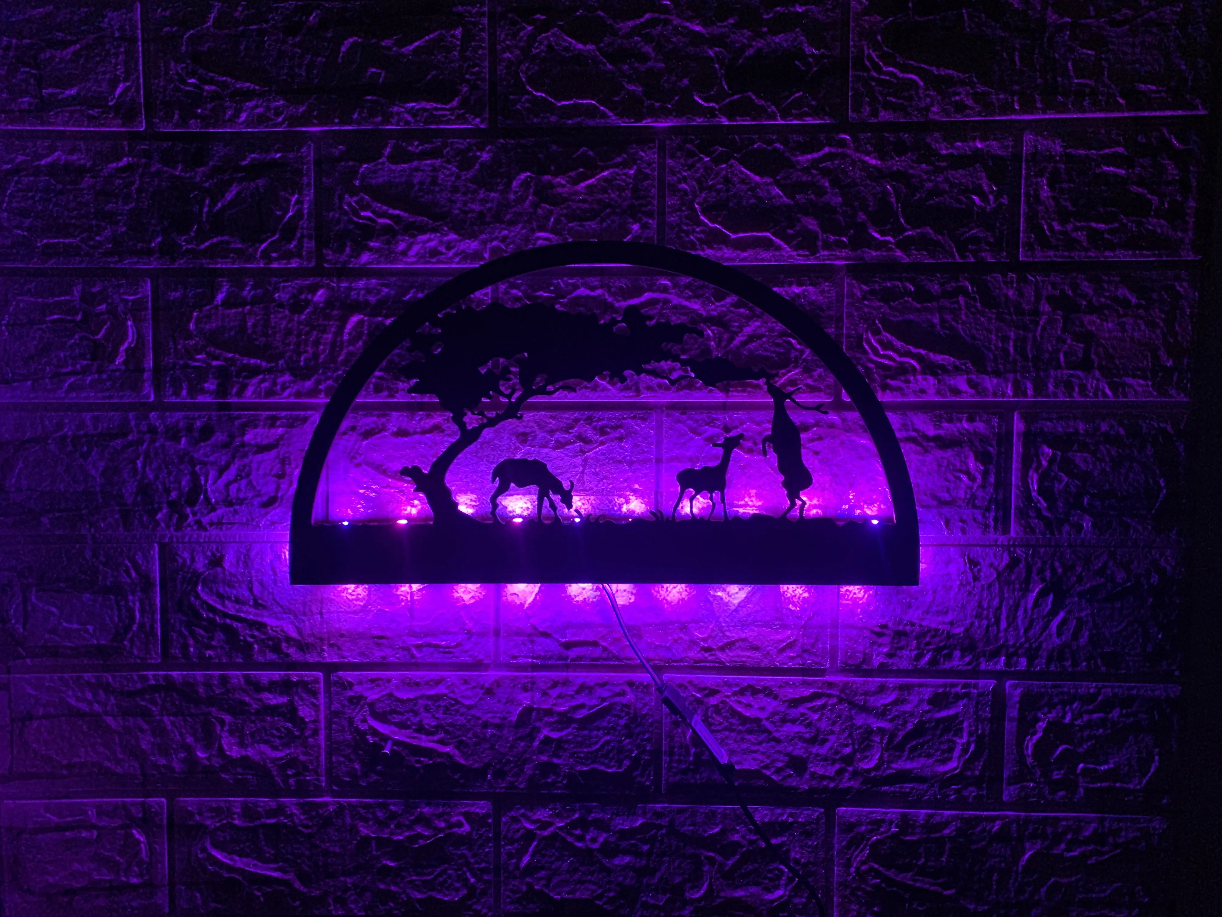 ZK50 16 Colors Decorative Home Appliance Interior Wall Lamp LED Light Night Bedroom Bathroom Items For Room Decor Home-appliance