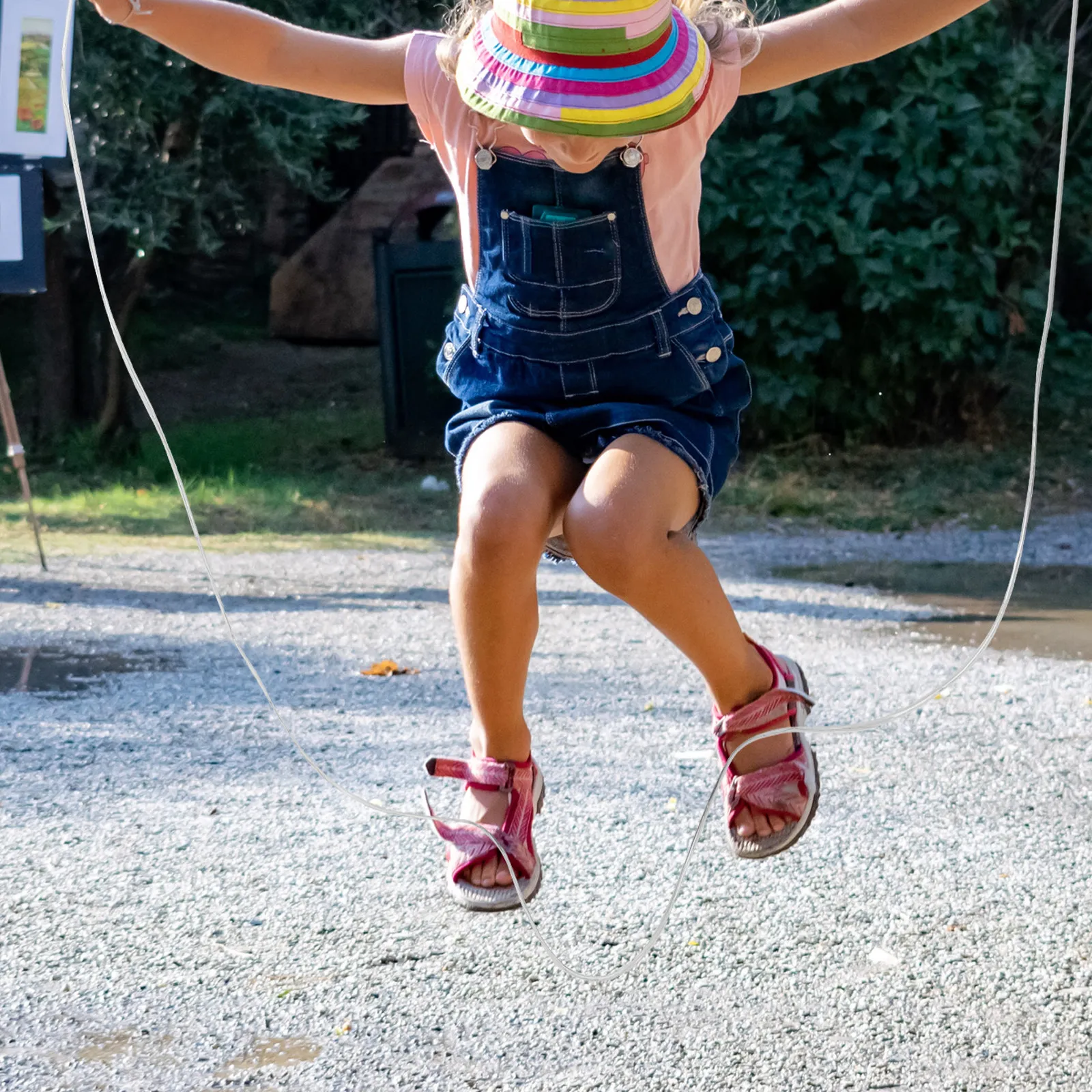 Jump Rope for Adults, Teens & Students – Lightweight Segmented Rope with Ergonomic Non-Slip Handles