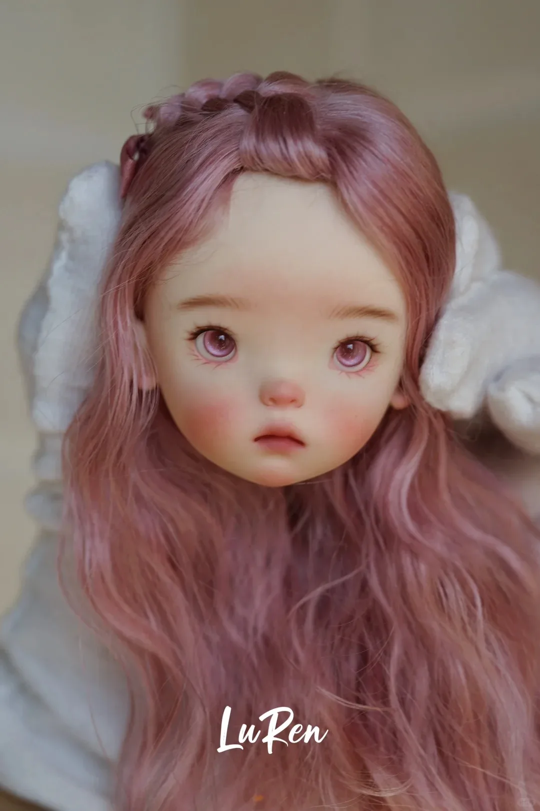 アンバー 1/6 SD BJD 人形ロニーヘッドかわいい美少女樹脂おもちゃギフトちょうど頭だけ高品質グッズ