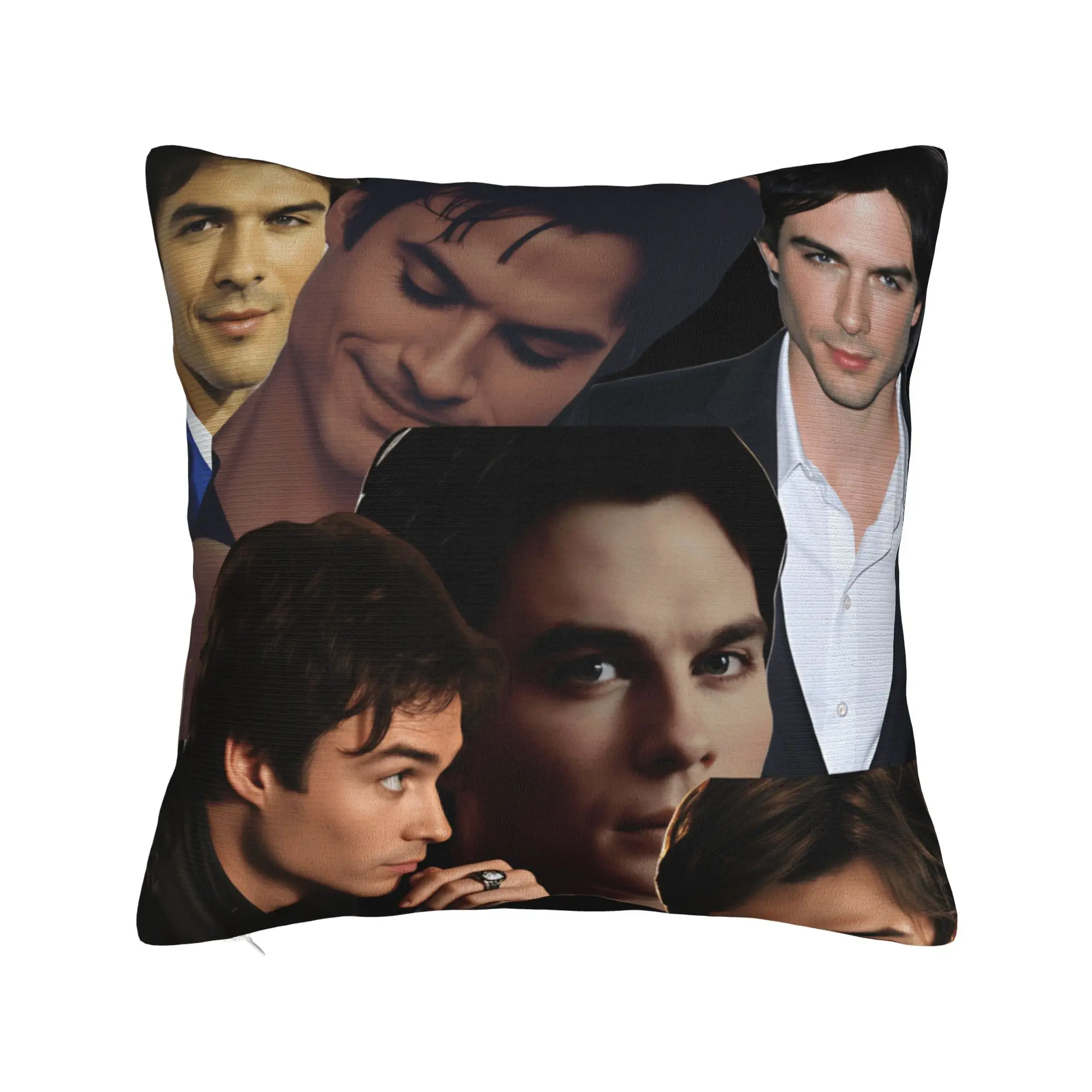 Pillow Cover Damon salvatore  Morden Pillow Case For Sofa Home Decoration Pillowcases