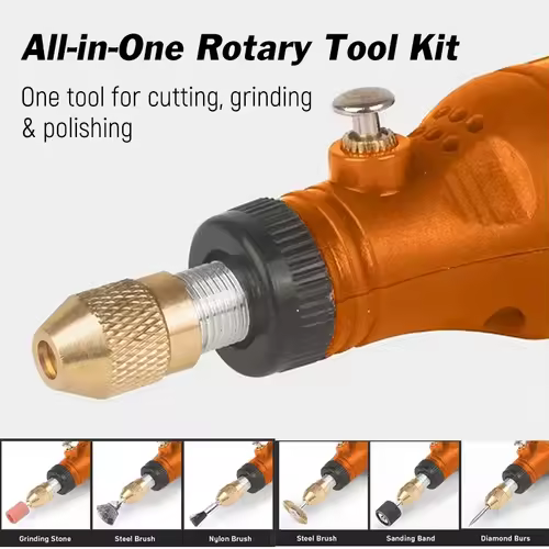 DIY Mini Rotary Tool USB Engraving Tool Dremel Tool Mini Grinder Machine Mini Wireless Drill Rechargeable Polishing Machine - Image 3