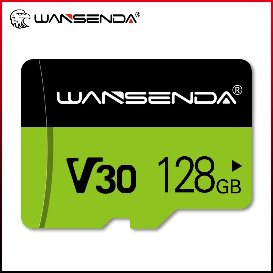 WANSENDA-tarjeta de memoria Mini TF Clase 10 V10, dispositivo Transflash para Smartphone/PC, 128GB, 64GB, 32GB, 16GB