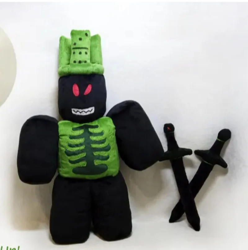 25CM Forsaken 애니메이션 피규어 인형 귀여운 인형 게임 부드러운 베개 인형 Kawaii 룸 장식 장난감 어린이 선물