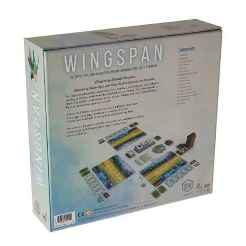 Wingspan Game 2018 Version Spread your wings and fly Hummingbird board game Swift Start Pack