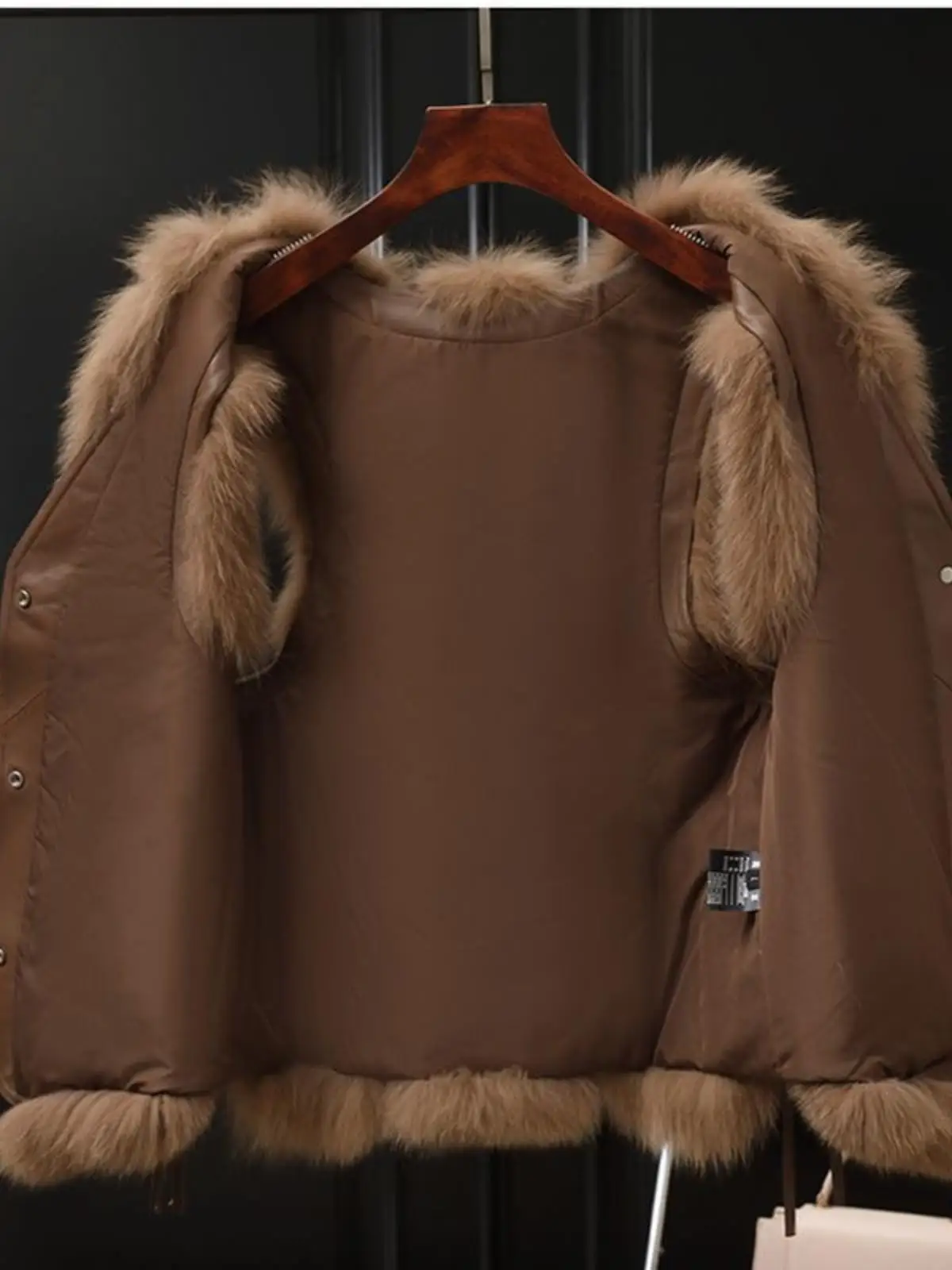 Jeune Sle ort fourrure gilet 2024 automne hiver nouveau femmes Faion vêtements d'extérieur décontracté chaleur taille universelle conception asymétrique