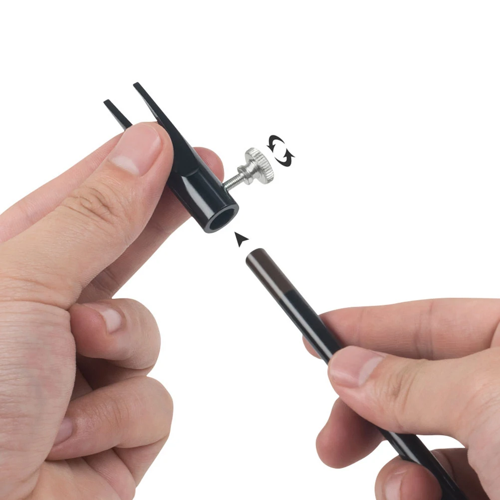 

2 Pcs Makeup Pencil Sharpener Eye Lip Liner Manual Metal Eyeliner Sharpeners Student