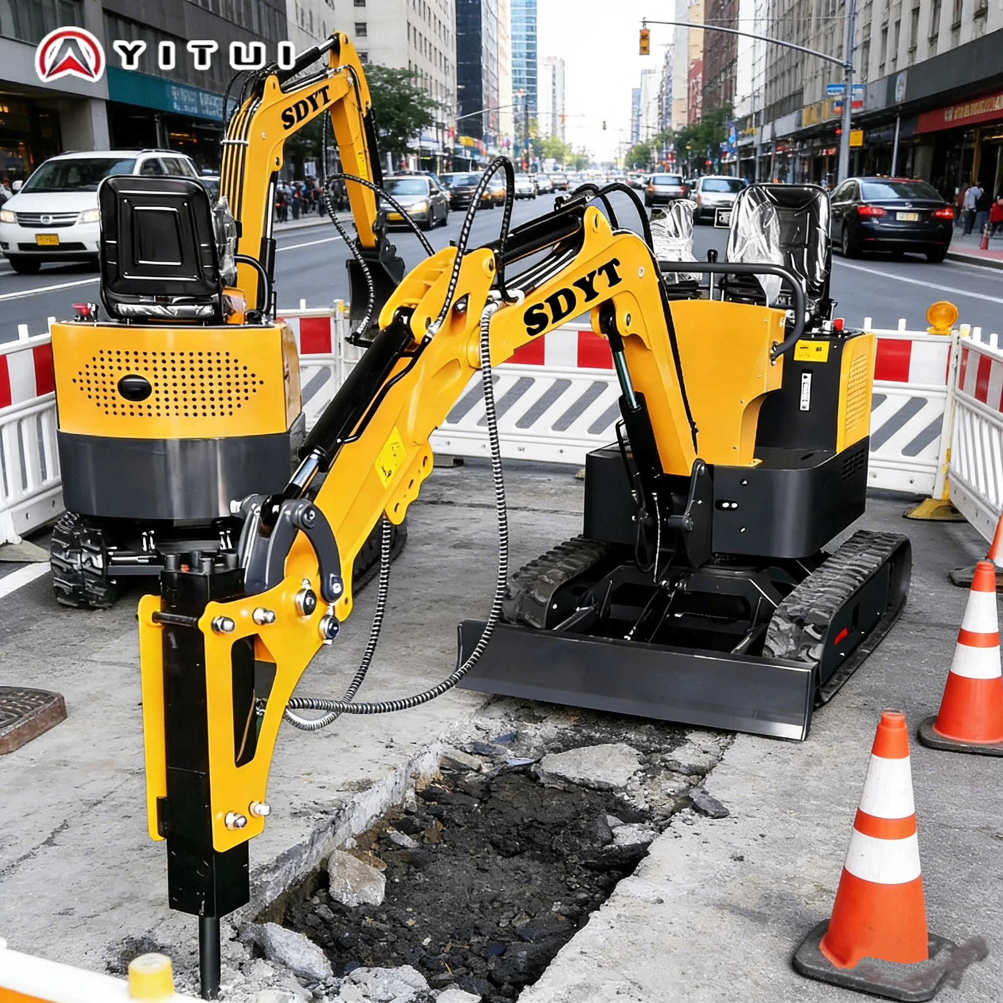 Mini Excavator 1.2-Ton 1.5-Ton And 1.8-Ton Customized Made In China Kubota Engine Factory Direct Sales Cheap Durable & Reliable - view 2