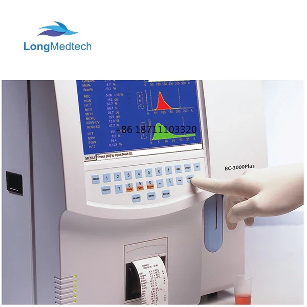 Mindray full automatic cbc test machine 3-part differentiation hematology analyzer mindray bc 3000 plus