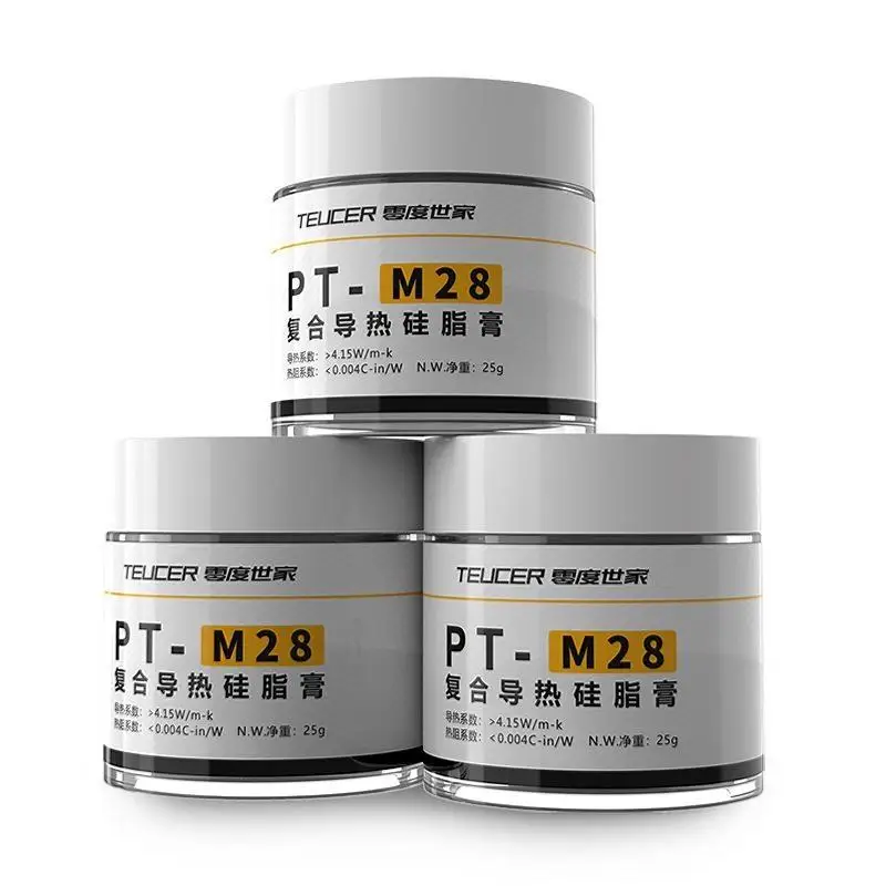 【C】PT-M28 Thermal Grease Composite Thermal Conductive Silicone Grease Heat Sink Computer CPU Thermal Plaster