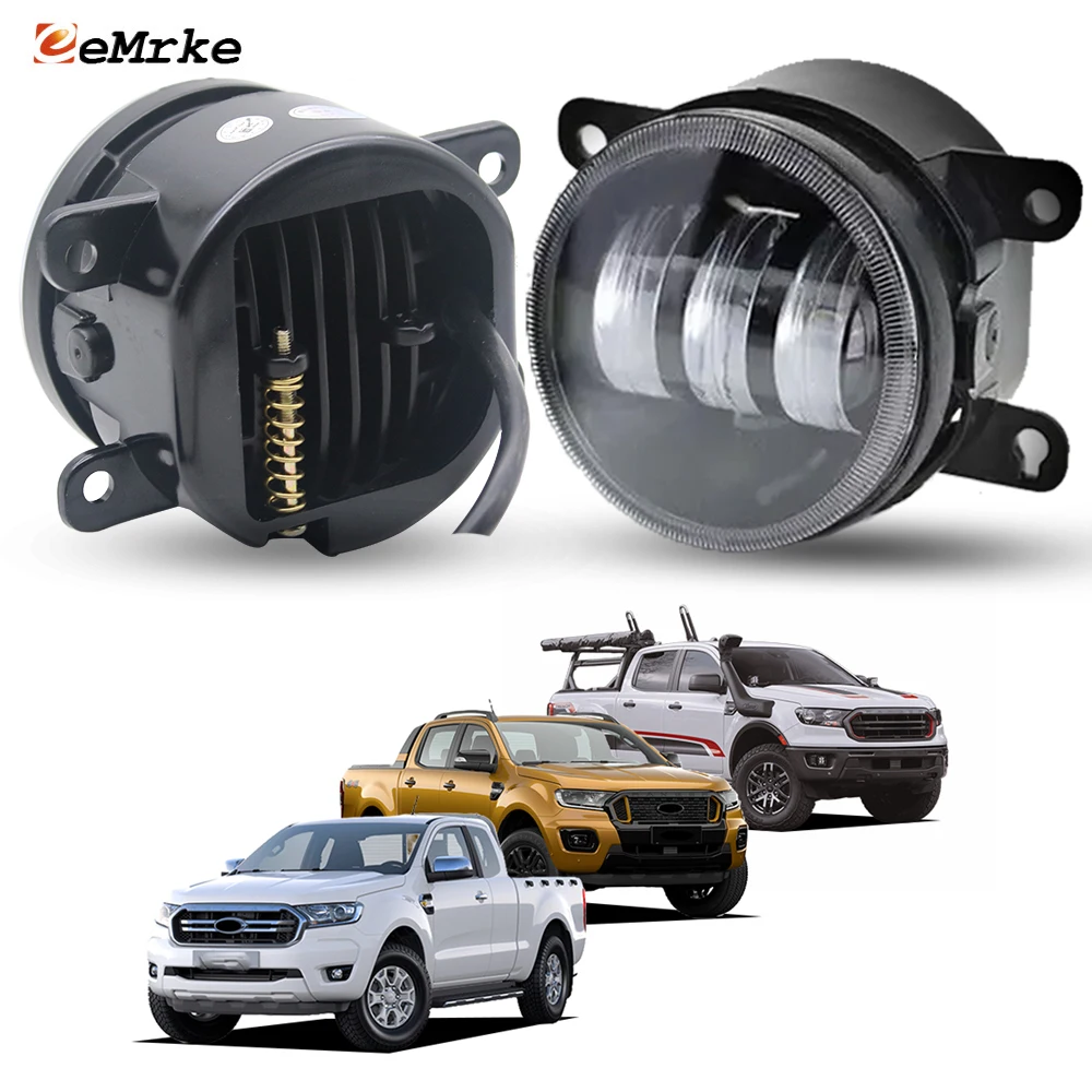 

Led PTF Fog Lights for Ford Ranger XL XLS XLT FX4 Wildtrak Raptor 2019 2020 2021 2022 Front Fog Lamp DRL, Upgarde Accessories