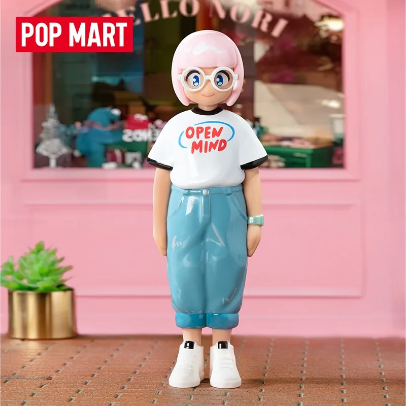 Pop Mart Hello Nori Series Blind Box Surprise Box Original Action Figure Cartoon Model Gift Toys Collection Cute Collection