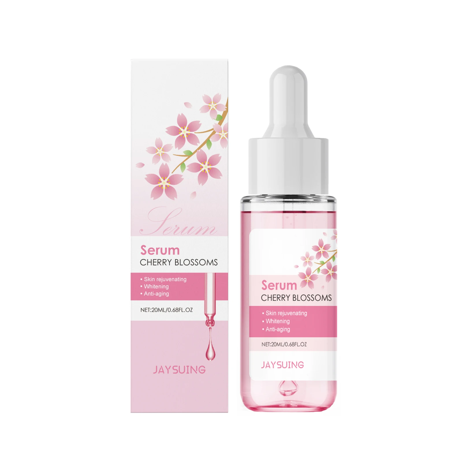 

Jaysuing Cherry Blossom Hydrating Essence Hydrating Hydrating Elastic All Day Hydrating Skin Care Essence 1pcs