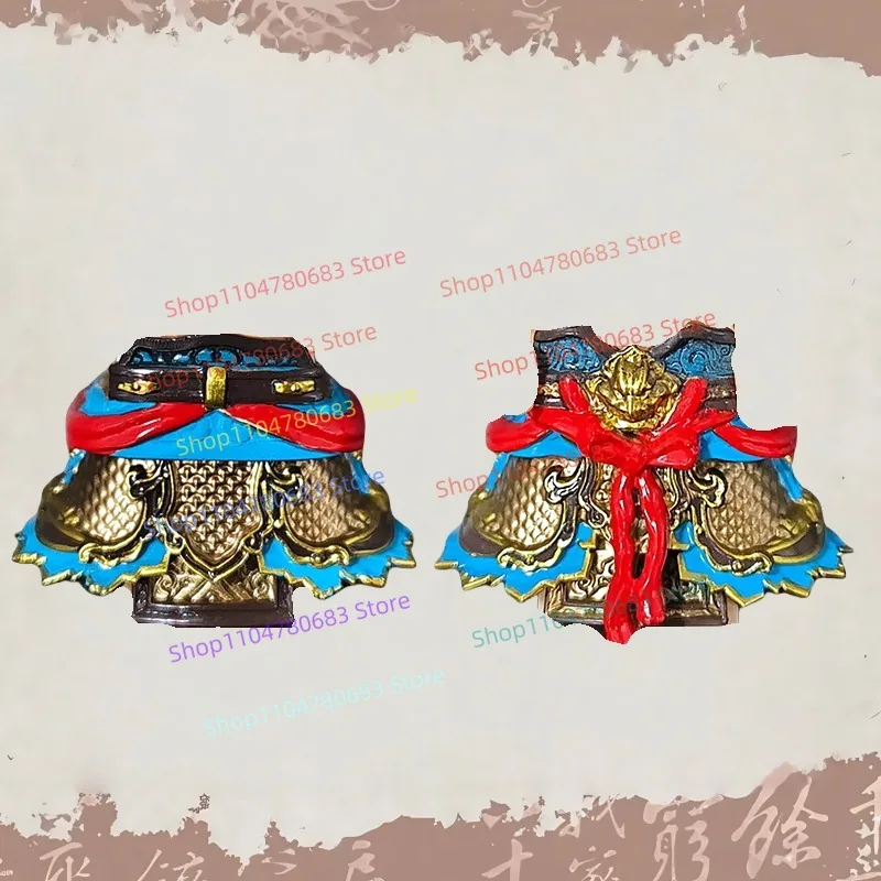 MOC 빌딩 블록 중국 신화 원숭이 왕 미니어처 입상 모델 갑옷 깃발 액세서리 유행 장난감 장식 선물