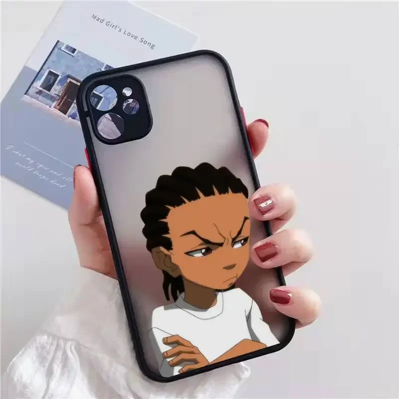 The Boondocks Phone Case matte transparent For iphone 14 11 12 13 plus mini pro max