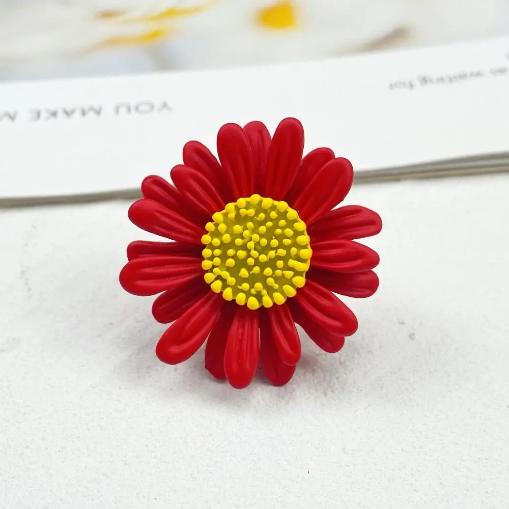 Brooch Pin Daisy Brooches Flowers Elegant Daisy Brooch Pin Jewelry Metal Lapel Pins Sunflower Metal Lapel Pins Ladies/Girls image 2